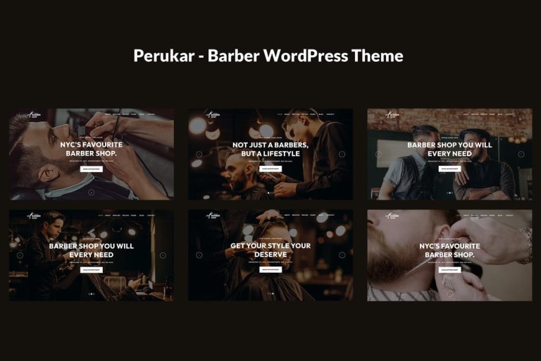 Perukar - Berber WordPress teması