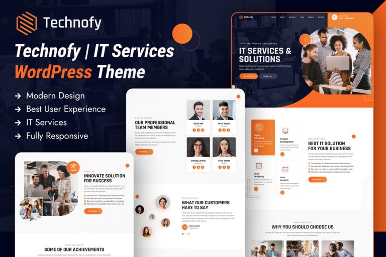 Technofy | BT Hizmetleri ve Çözümleri WordPress Teması