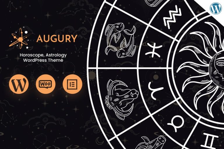 Augury | Burçlar, Astroloji WordPress Teması