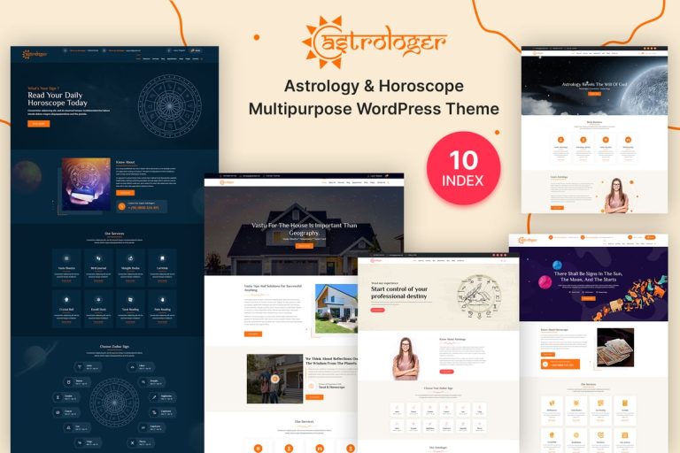 Astrolog - Burçlar ve El Falı WordPress Teması