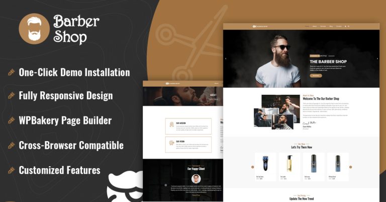 Kuaför Salonu WordPress Teması