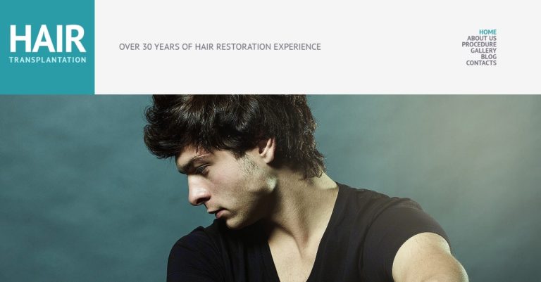 Saç Salonu Duyarlı WordPress Teması